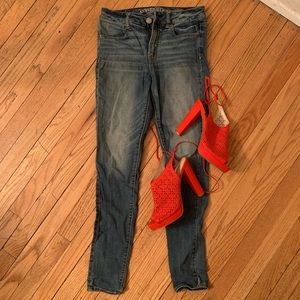 AE High-Rise Super Stretch Sz 4 Jegging 😍😍😍